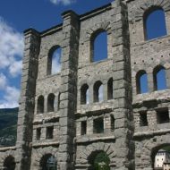 The Roman Theater in Aosta